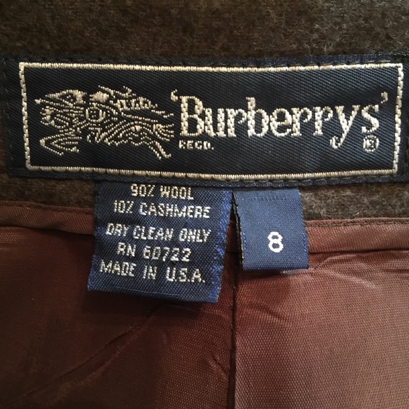 Burberry cashmere/wool fully lined pants. - Picture 2 of 4